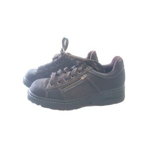 Vintage Y2k  Sketchers Tredd Jammers In Dark Brown 90's Chunky Sole Size 8 USA